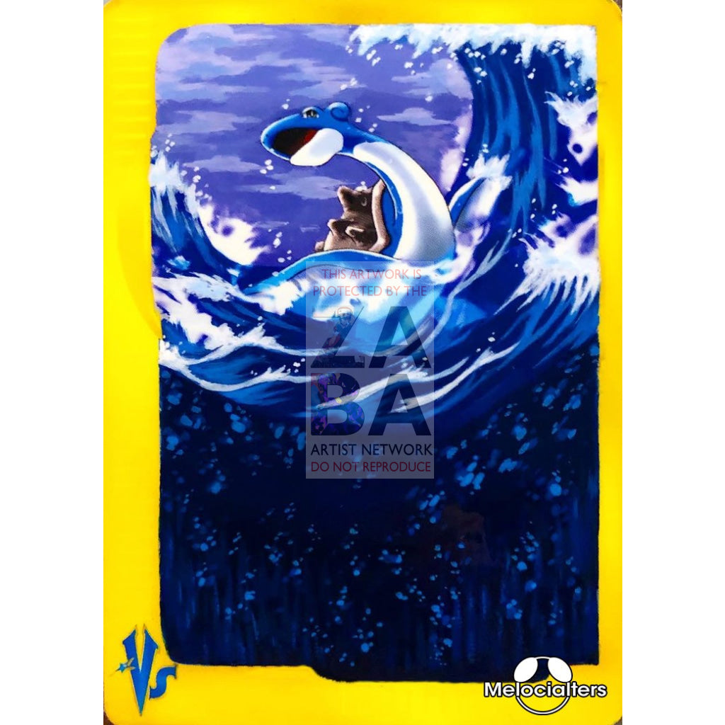 Misty's Lapras 57/141 VS Set Extended Art Custom Pokemon Card - ZabaTV