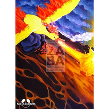 Moltres Black Star Promo 21 Extended Art Custom Pokemon Card Textless Silver Holographic