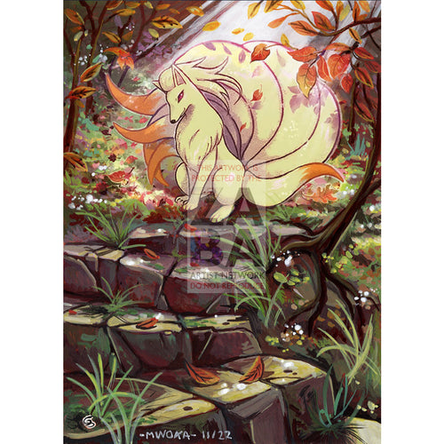 Ninetales 031/264 Fusion Strike Extended Art Custom Pokemon Card