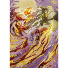 Ninetales 7/123 Heartgold & Soulsilver Extended Art Custom Pokemon Card Silver Holo