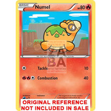 Numel 112/122 Breakpoint Extended Art Custom Pokemon Card