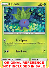 Oddish 5/214 Unbroken Bonds Extended Art Custom Pokemon Card