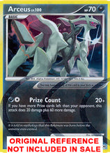 Arceus AR1 Platinum Arceus Extended Art Custom Pokemon Card