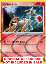 Arceus AR3 Platinum Arceus Extended Art Custom Pokemon Card