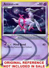 Arceus AR7 Platinum Arceus Extended Art Custom Pokemon Card
