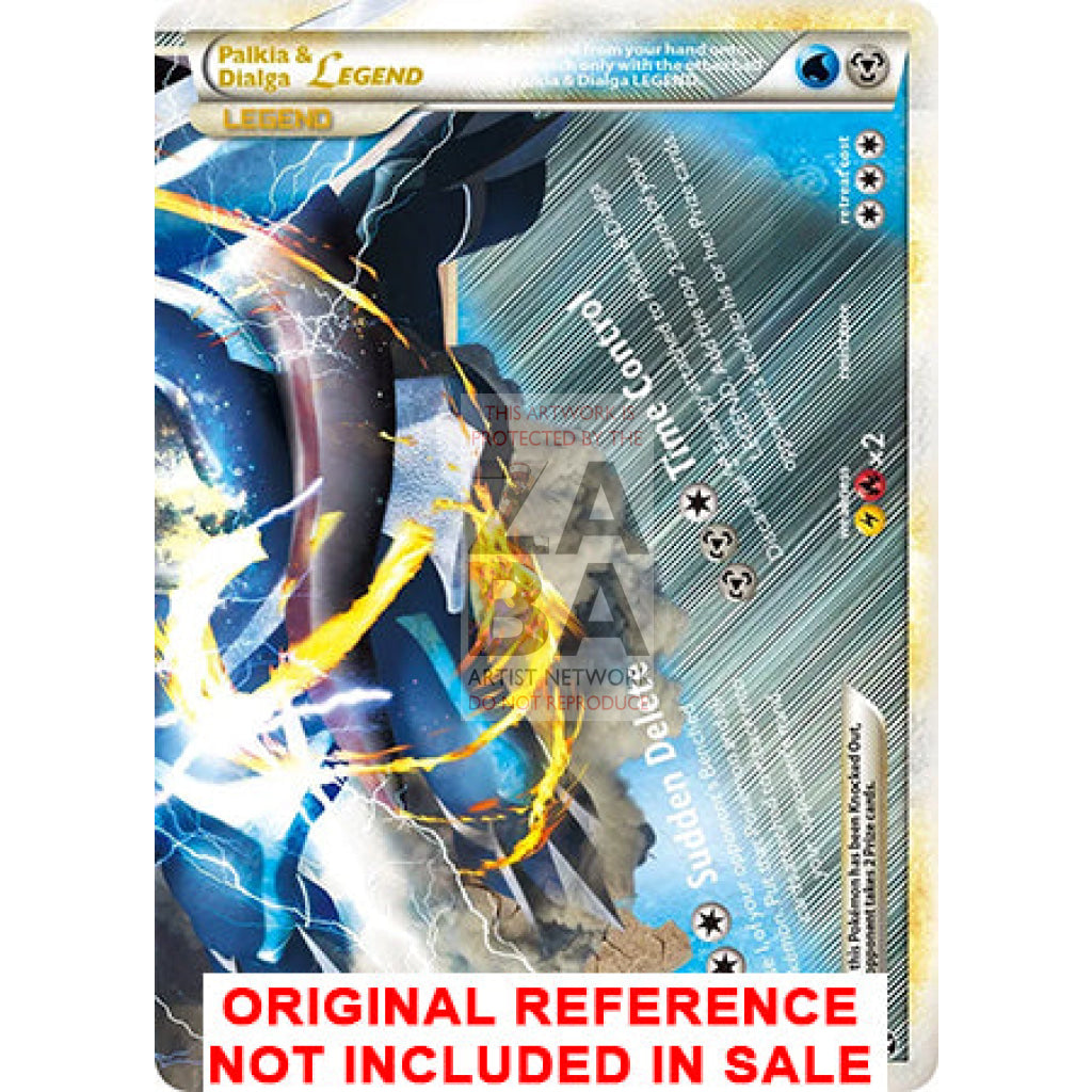 Palkia & Dialga Legend Combined 101/102 102/102 Triumphant Extended Art Custom Pokemon Card