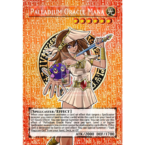 Palladium Oracle Mana Full Art Orica - Custom Yu-Gi-Oh! Card