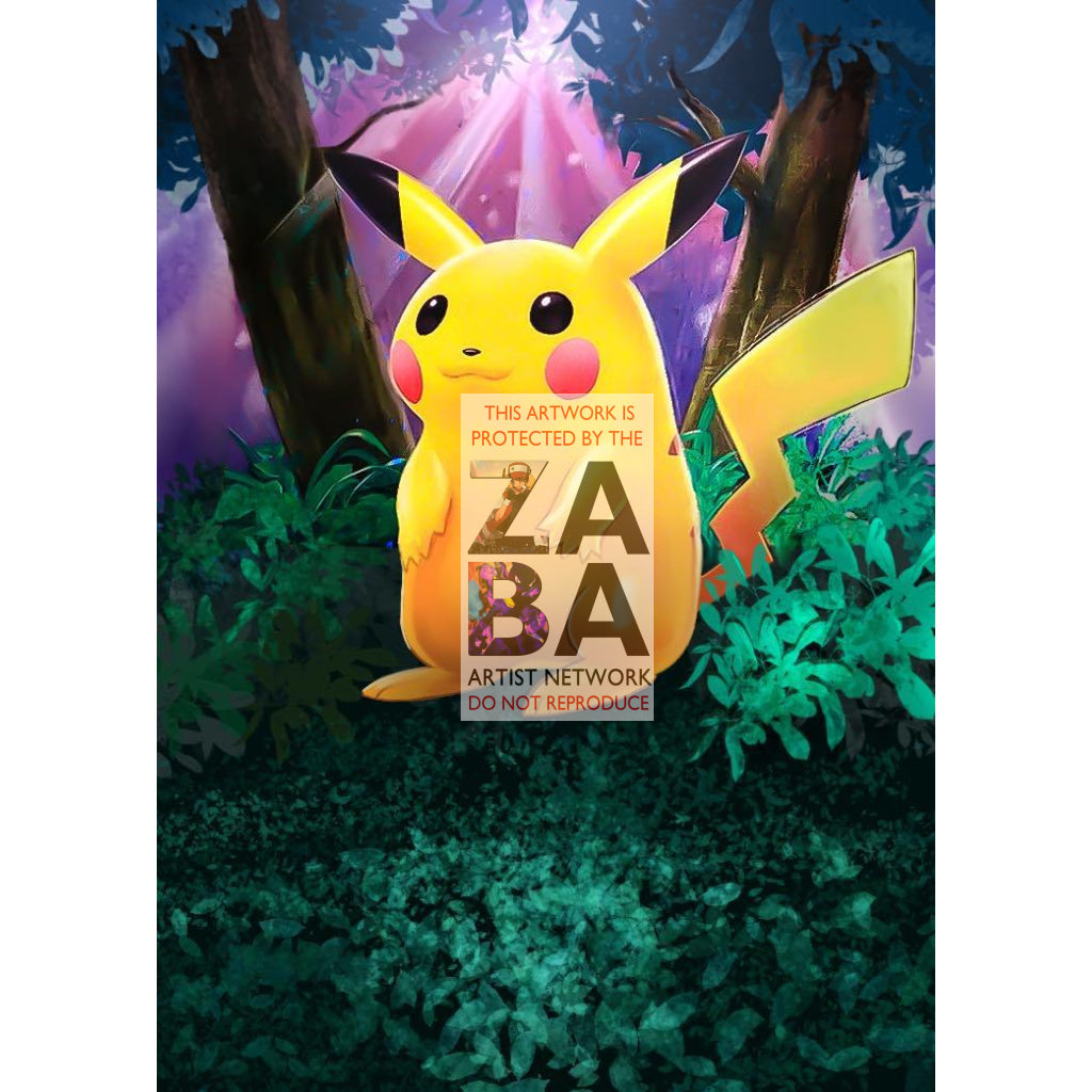 Pikachu 112/111 Rising Rivals Extended Art Custom Pokemon Card - ZabaTV