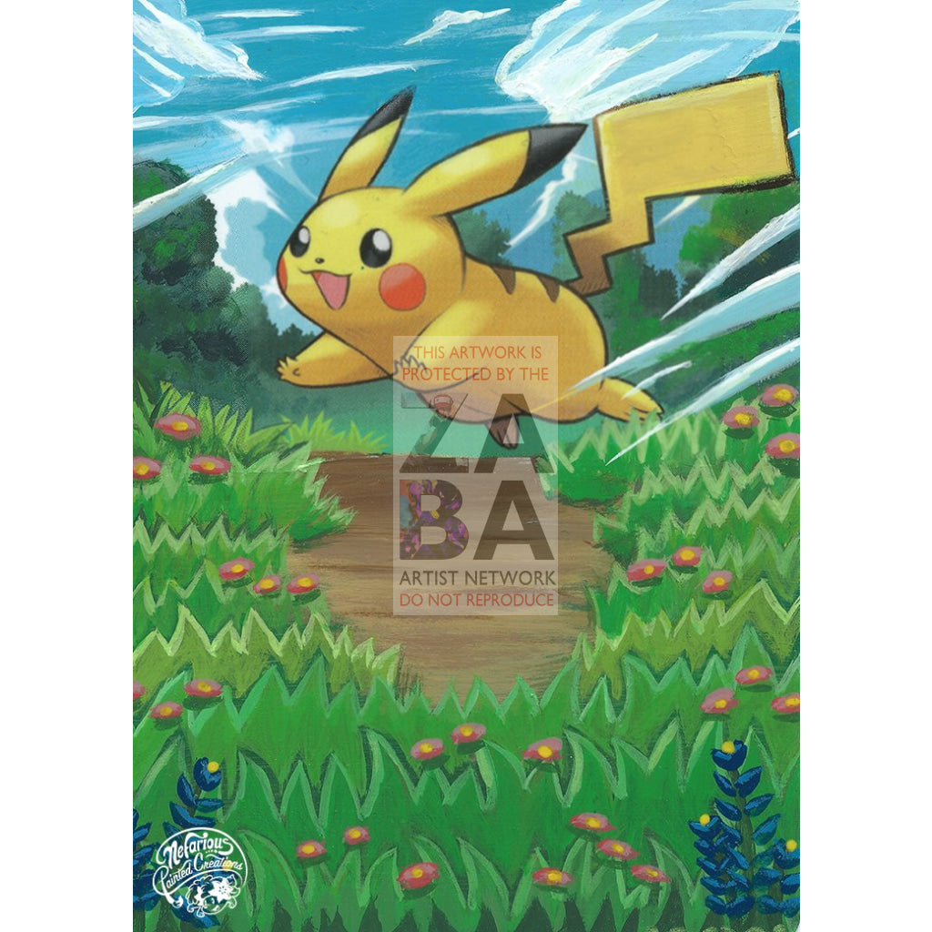 Pikachu 120/147 Supreme Victors Extended Art Custom Pokemon Card - ZabaTV