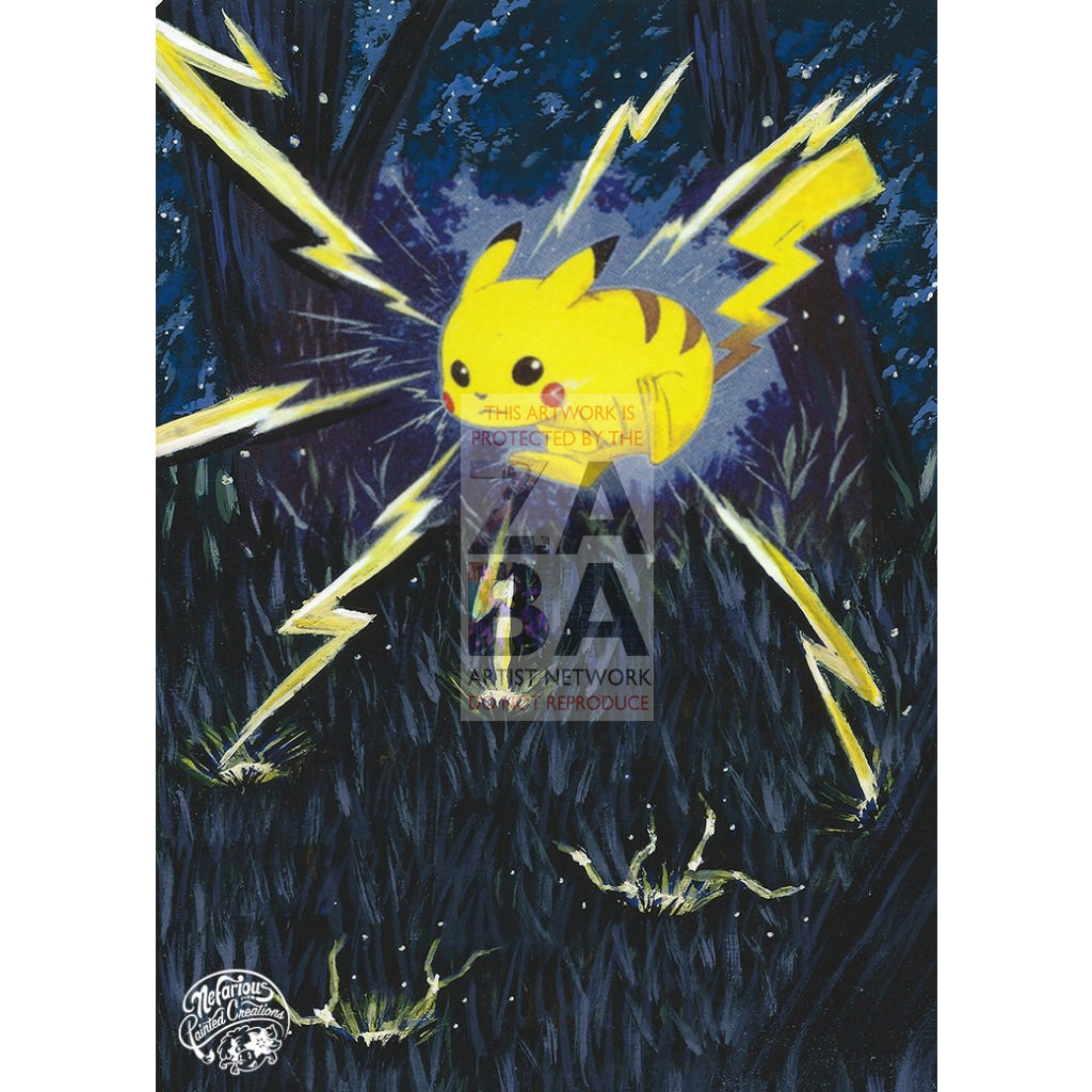 Pikachu 70/111 Neo Genesis Extended Art Custom Pokemon Card - ZabaTV