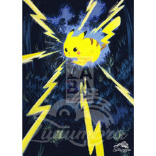 Pikachu 70/111 Neo Genesis Extended Art Custom Pokemon Card Silver Holo Sparks