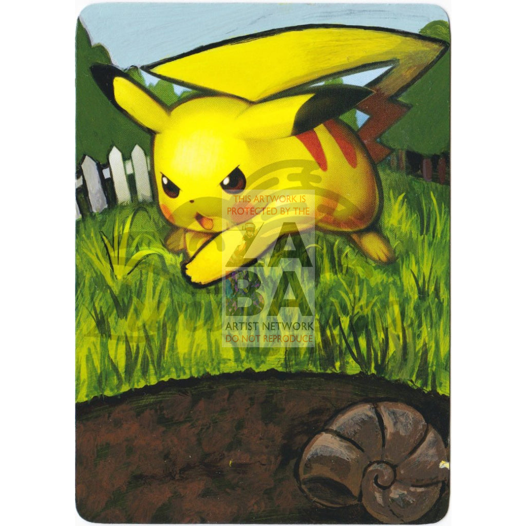 Pikachu 78/123 Heartgold Soulsilver Extended Art Custom Pokemon Card Textless Silver Holographic