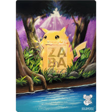 Pikachu 87/130 Base Set 2 Extended Art Custom Pokemon Card