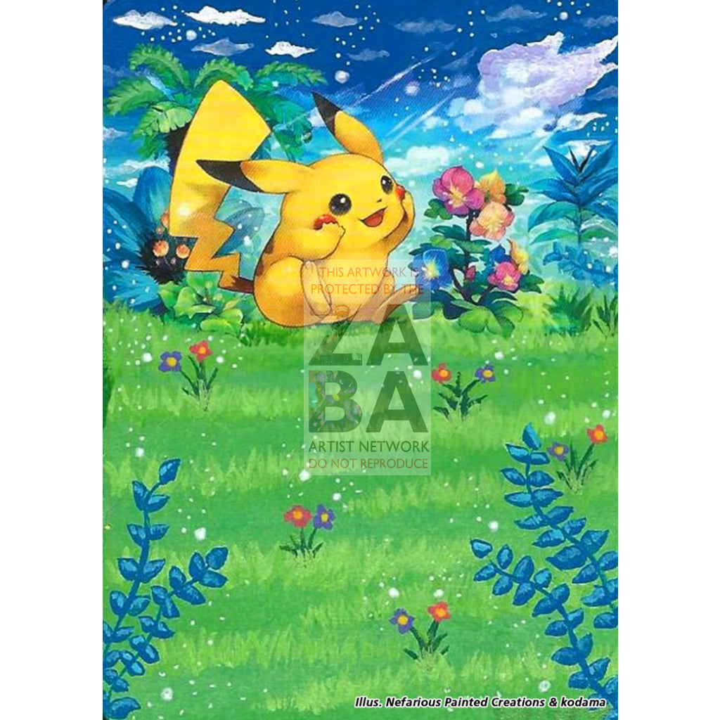 Pikachu SM86 Promo Extended Art Custom Pokemon Card - ZabaTV