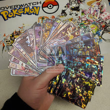 Pikachu & Zeraora Gx Tracer Tag Team Custom Overwatch + Pokemon Card Shattered Glass Uv Texture
