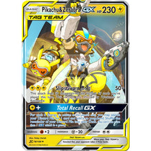Pikachu & Zeraora Gx Tracer Tag Team Custom Overwatch + Pokemon Card Silver Foil