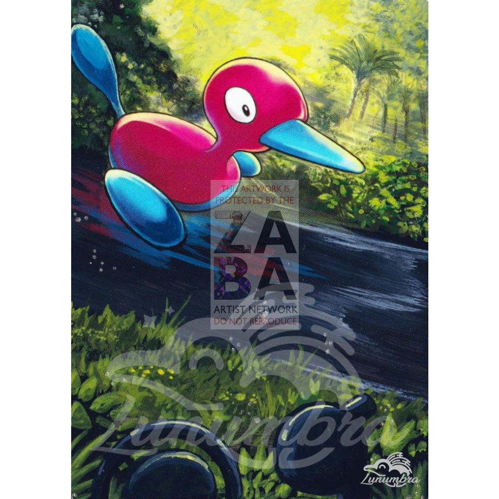 Porygon2 104/147 Burning Shadows Extended Art Custom Pokemon Card - ZabaTV