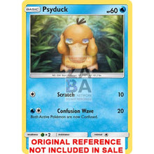 Psyduck 40/236 Cosmic Eclipse Extended Art Custom Pokemon Card