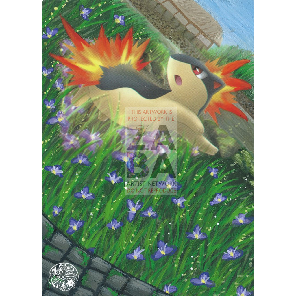 Quilava 49/123 HeartGold & SoulSilver Extended Art Custom Pokemon Card - ZabaTV