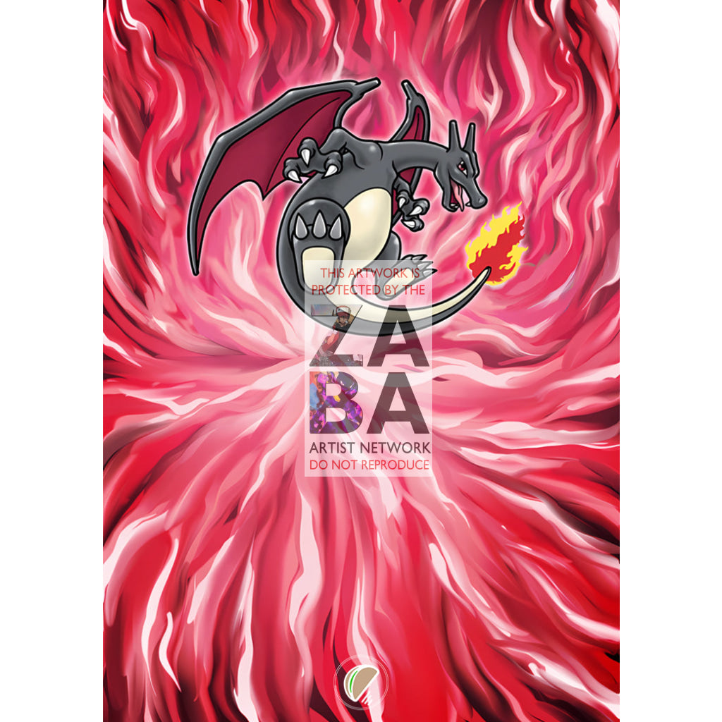 Radiant Charizard 011/078 Pokemon GO Extended Art Custom Pokemon Card - ZabaTV