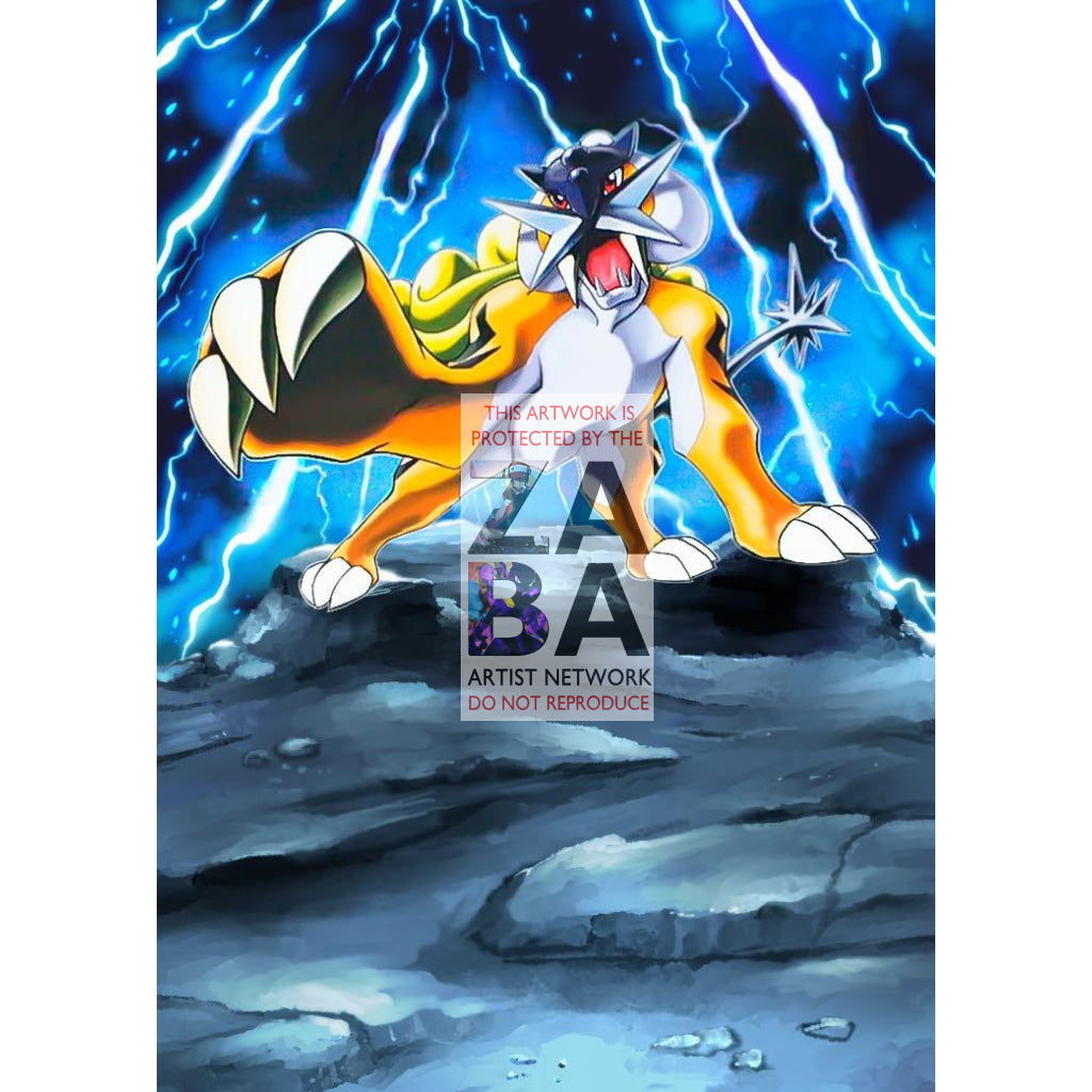 Raikou Star 114/115 Unseen Forces Extended Art Custom Pokemon Card - ZabaTV