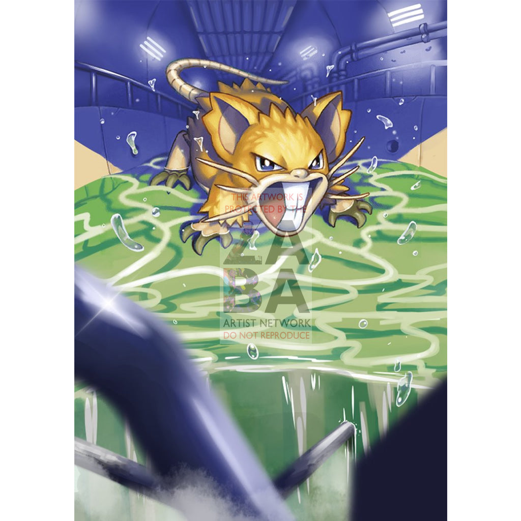 Raticate 105/149 Boundaries Crossed Extended Art Custom Pokemon Card - ZabaTV