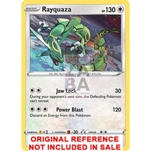 Rayquaza Swsh029 Sword & Shield Promo Extended Art Custom Pokemon Card