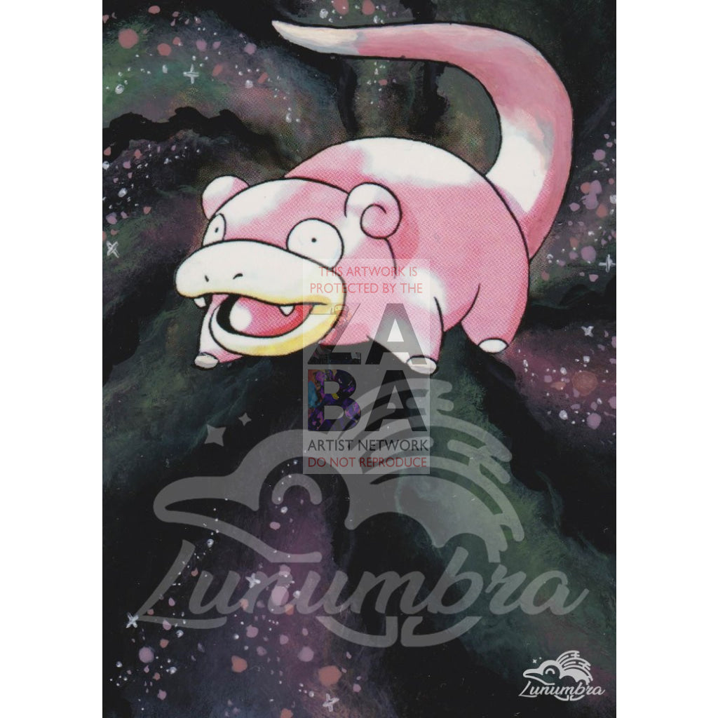 Sabrina's Slowpoke 95/132 Gym Heroes Extended Art Custom Pokemon Card - ZabaTV