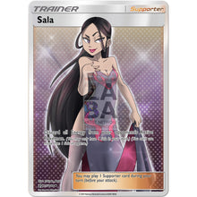 Sala (Trainer) Custom Pokemon Card Silver Holographic
