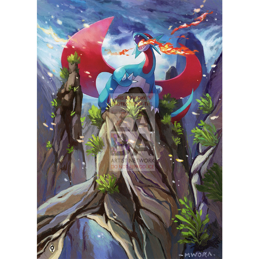 Salamence 109/203 Evolving Skies Extended Art Custom Pokemon Card - ZabaTV