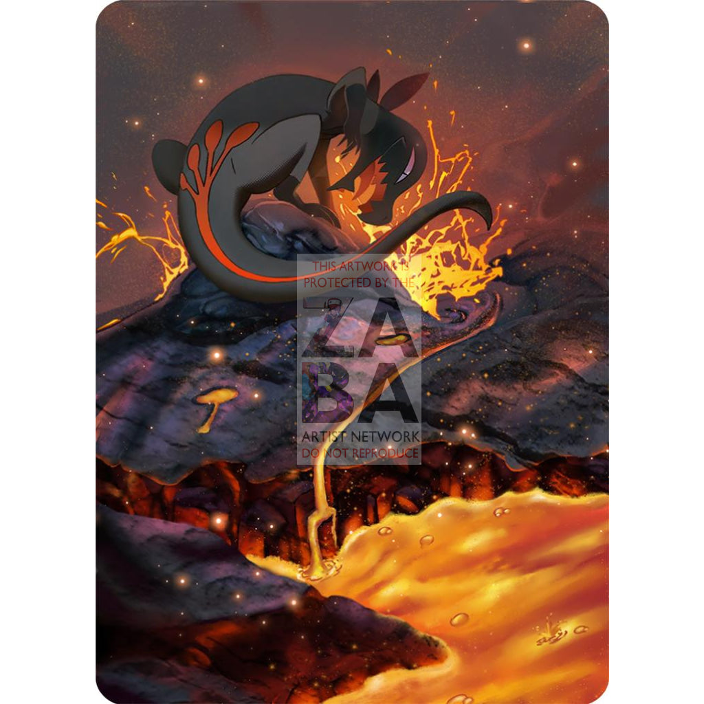 Salandit 15/145 Guardians Rising Extended Art Custom Pokemon Card - ZabaTV