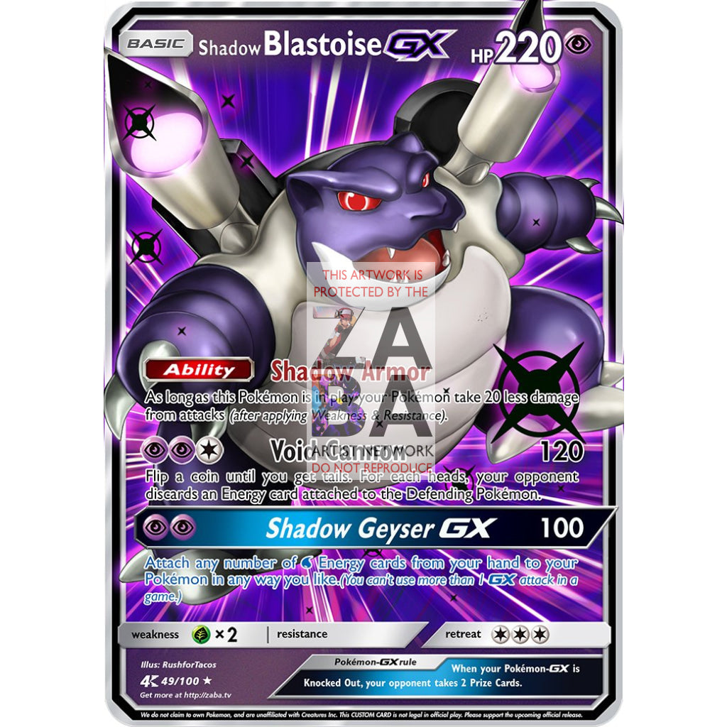 Pokemon Blastoise Card hot