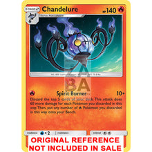 Shining Chandelure 30/236 Unified Minds Extended Art Custom Pokemon Card