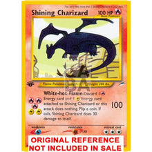 Shining Charizard 107/105 Neo Destiny Extended Art Custom Pokemon Card