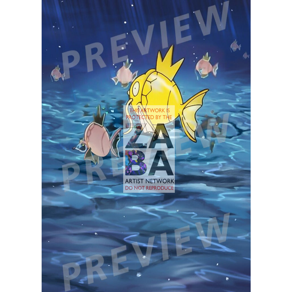 Shining Magikarp 66/64 Neo Revelations Extended Art Custom Pokemon Card - ZabaTV