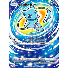 Shining Mew 40/72 Legends Extended Art Custom Pokemon Card Silver Holographic