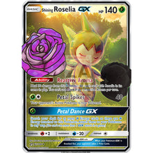 Shining Roselia Gx Custom Pokemon Card Thin Flower