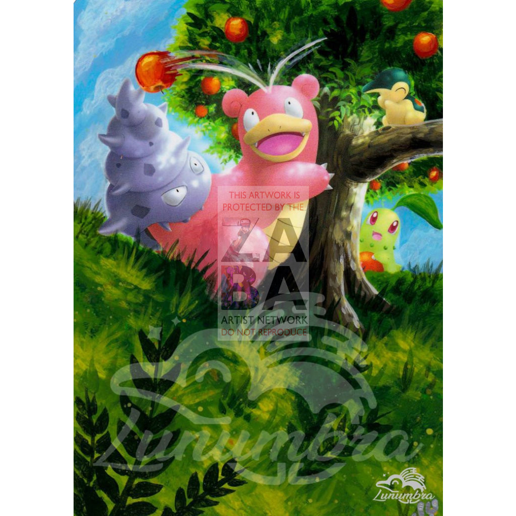 Slowbro 38/90 Undaunted Extended Art Custom Pokemon Card - ZabaTV