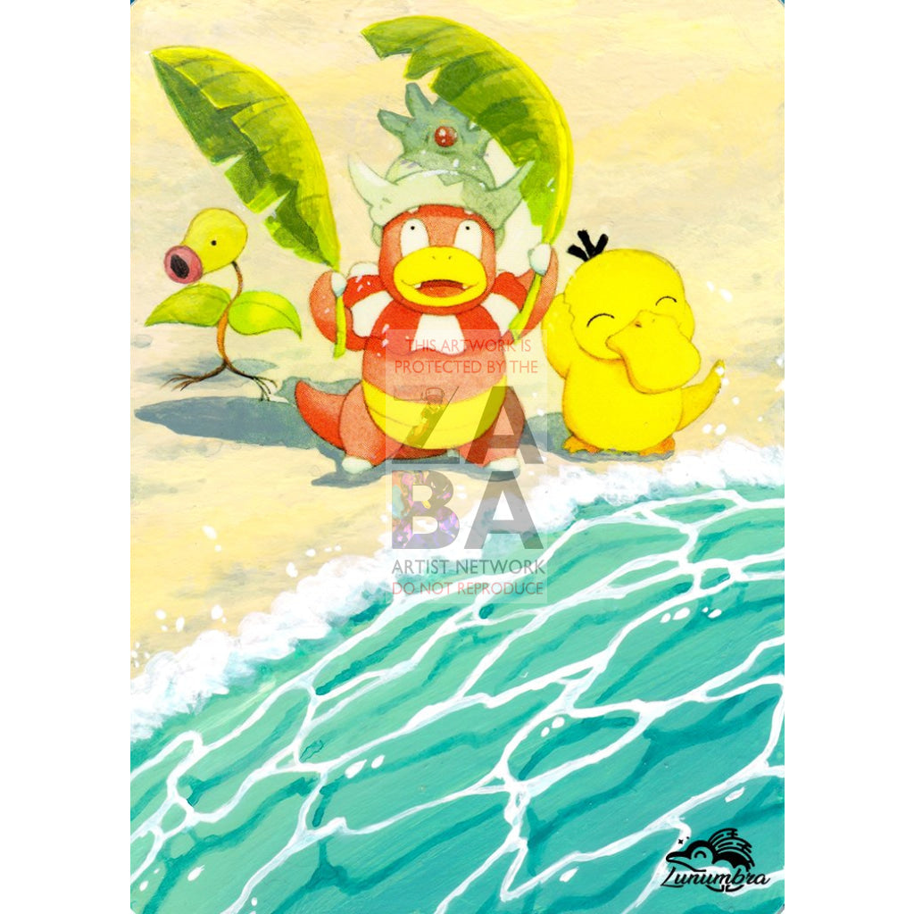 Slowking 14/18 Southern Islands Extended Art Custom Pokemon Card - ZabaTV
