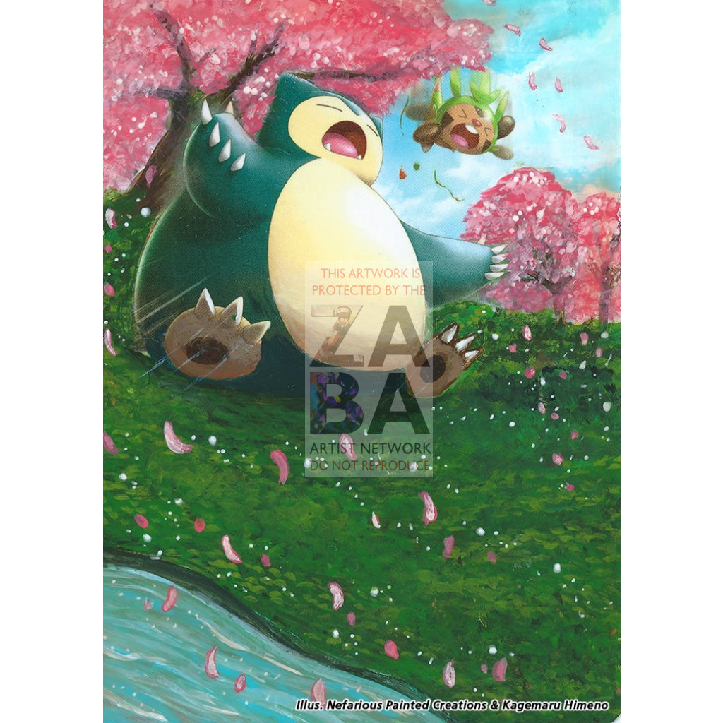 Snorlax 118/162 XY BREAKthrough Extended Art Custom Pokemon Card - ZabaTV