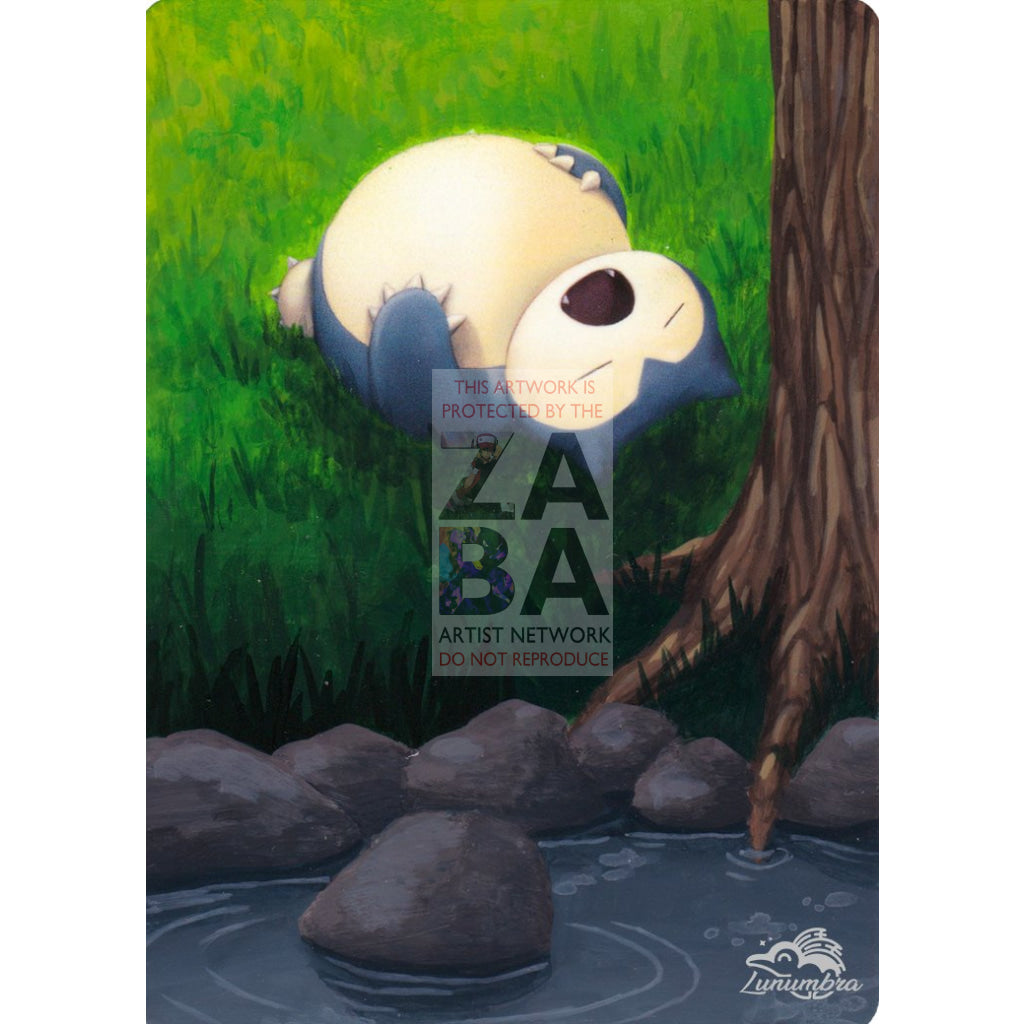 Snorlax 80/106 Flashfire Extended Art Custom Pokemon Card - ZabaTV