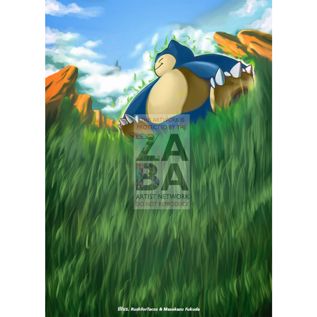 Snorlax (Delta Species) 10/101 EX Dragon Frontiers Extended Art Custom Pokemon Card - ZabaTV