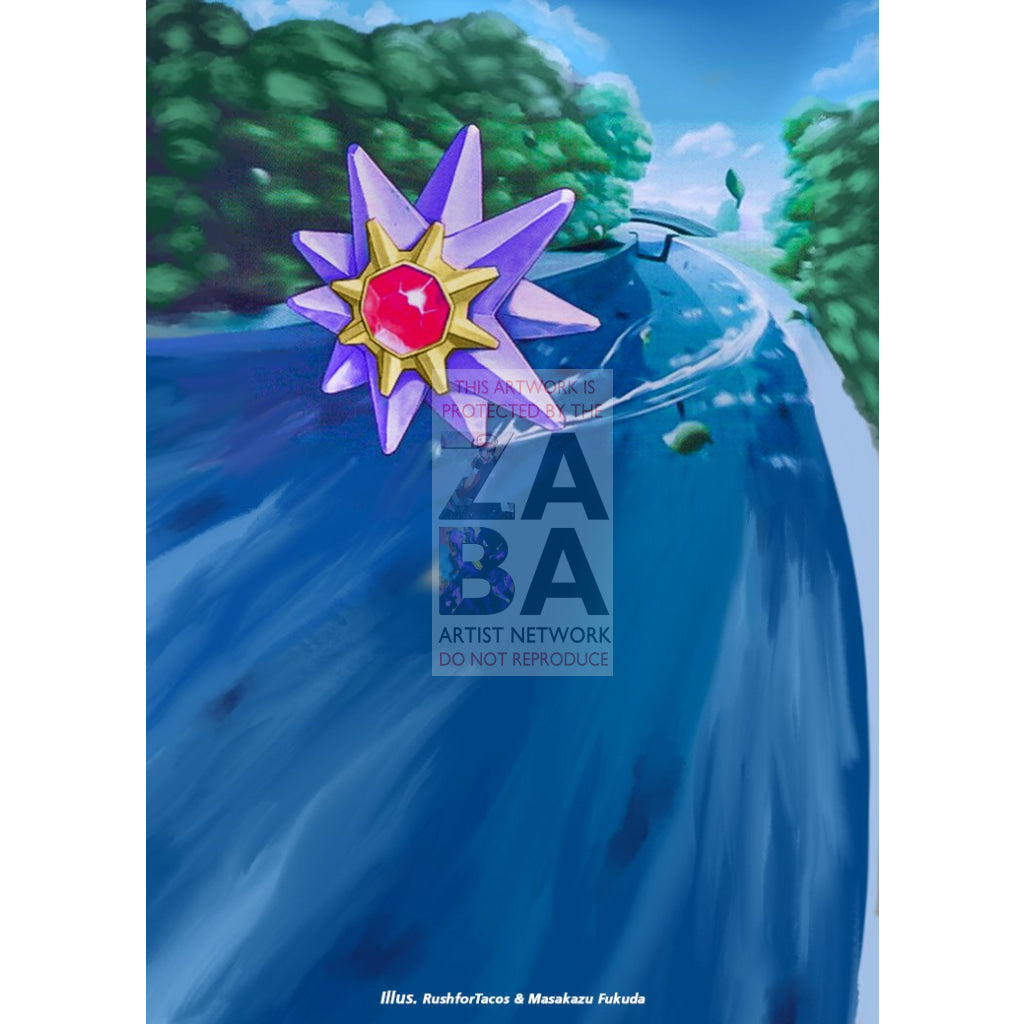 Starmie (Delta Species) 15/113 Delta Species Extended Art Custom Pokemon Card - ZabaTV