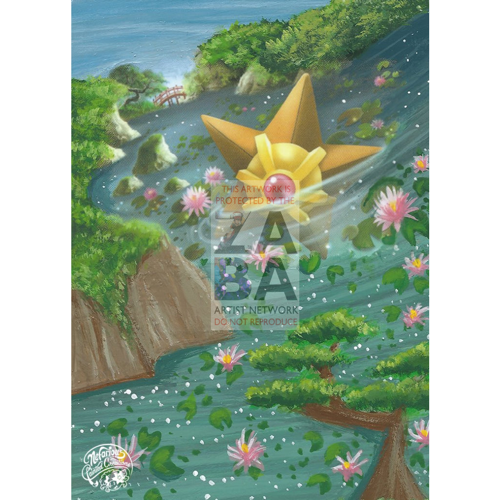 Staryu 84/123 HeartGold & SoulSilver Extended Art Custom Pokemon Card - ZabaTV