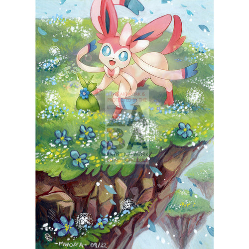 Sylveon 035/078 Pokemon Go Extended Art Custom Card