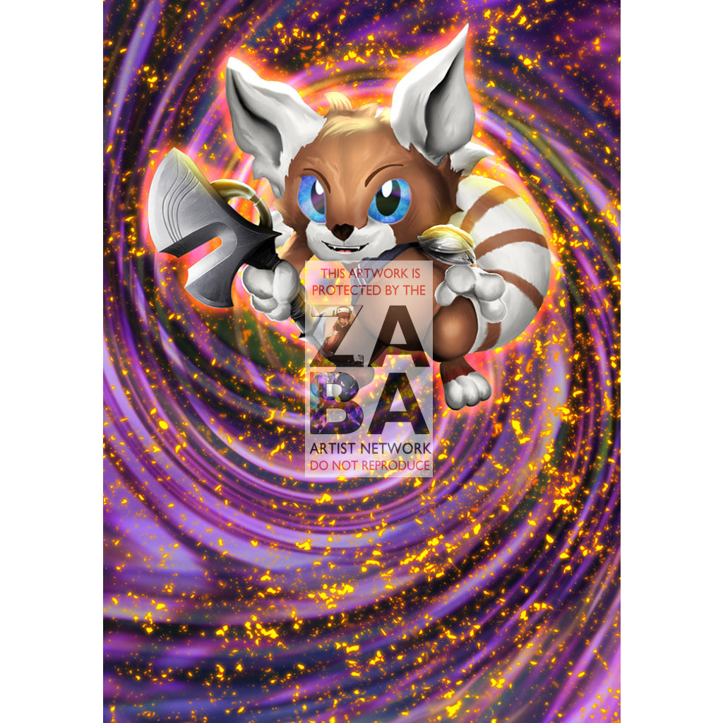 Takoon 13/167 Base Set Extended Art Custom Nostalgix Card Textless / Star Holographic