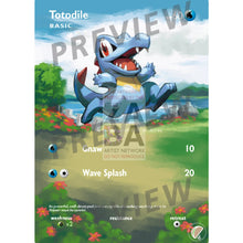 Totodile 86/123 Heartgold & Soulsilver Extended Art Custom Pokemon Card