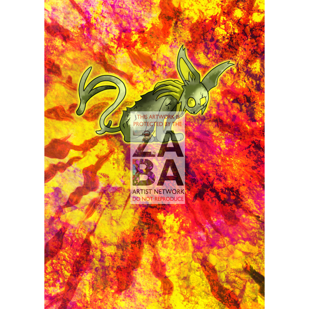 Toxeon (Eeveelution) Custom Pokemon Card - ZabaTV