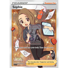 Trainer Sophie Kelevra Custom Pokemon Card Artist / Silver Foil