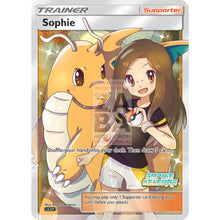 Trainer Sophie Kelevra Custom Pokemon Card & Dragonite / Silver Foil